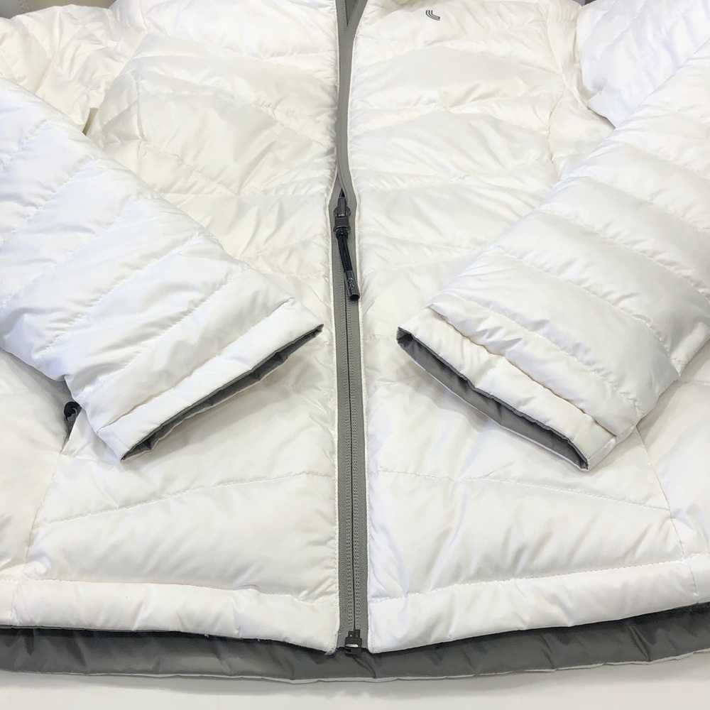 Lolë Reversible Gray/White Puffer Jacket with Hood – Woman's – XS - Picture 6 of 16